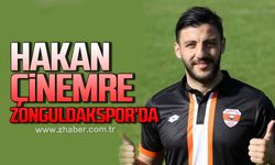 Zonguldakspor Hakan Çinemre ile anlaştı