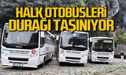 Kozlu Otobüs durağı taşınıyor