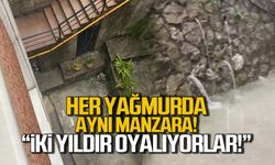Her yağmurda aynı manzara... "İki yıldır oyalıyorlar"