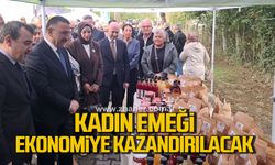 Çaycuma'da kadın emeği yöresel ürünlerle ekonomiye kazandırılacak