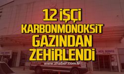 Kastamonu'da karbonmonoksit gazından etkilenen 12 işçi hastaneye kaldırıldı