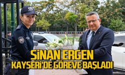 Sinan Ergen Kayseri'de göreve başladı