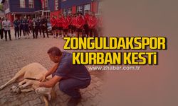 Zonguldakspor kurban kesti