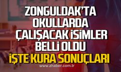 Zonguldak'ta TYP kapsamında okullarda çalışacak isimler belli oldu! İşte kura sonuçları...