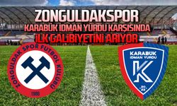 Zonguldakspor, Karabük İdman Yurdu karşısında ilk galibiyetini arıyor