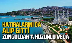 Zonguldak’a hüzünlü veda: Hatıralarını da alıp götürdü!