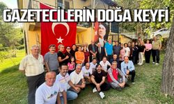 Zonguldaklı gazetecilerden Hasbeyler Köyü’nde doğada buluştu