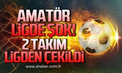 Zonguldak amatör Lig’de şok, 2 takım ligden çekildi!