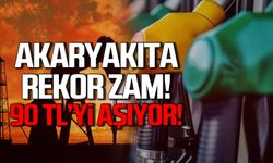 Akaryakıta rekor zam! 90 TL'yi aşıyor