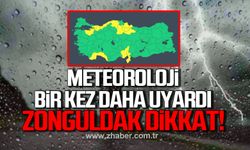 Meteoroloji’den Zonguldak için bir uyarı daha