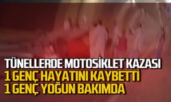 Tüneller bölgesinde feci kaza: 1 kişi hayatını kaybetti, 1 kişi ağır yaralı