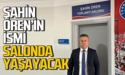Şahin Ören’in ismi toplantı salonunda yaşatılacak