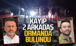 Ormanda alanda kaybolan 2 kişi bulundu
