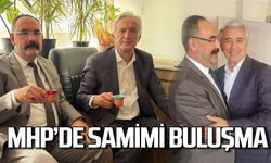 MHP'de Hamdi Ayan ve Orhan Korkmaz’dan samimi buluşma