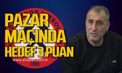 Şükrü Öztürk: 3 puanı alarak moral bulmak istiyoruz!