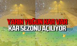 Karadeniz’de kar yağışı bekleniyor