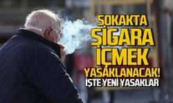 Sigaraya yönelik yeni yasaklar geliyor...