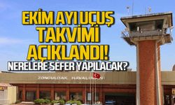 Zonguldak Havalimanı’nın Ekim ayı uçuş takvimi belli oldu