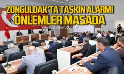 Vali Hacıbektaşoğlu başkanlığında taşkın önlemleri görüşüldü