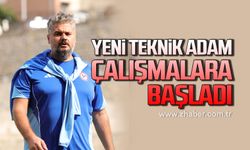 Yeni teknik adam çalışmalara başladı