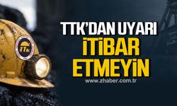 TTK’dan dolandırıcılık uyarısı
