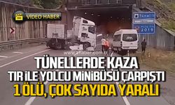 Bartın’da Tır ile yolcu minibüsü çarpıştı: 1 Ölü, çok sayıda yaralı