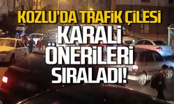 Kozlu'da trafik çilesi... Atakan Karali'den çözüm çağrısı