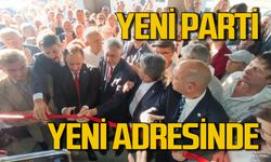 Yeni Parti Zonguldak İl Başkanlığı binası törenle hizmete girdi