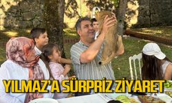Fatih Yılmaz’ın sürpriz ziyaretçileri ilgi odağı oldu