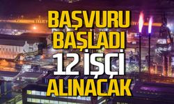 İŞKUR üzerinden 12 işçi alınacak: 15 Eylül son gün
