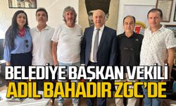 Zonguldak Belediye Başkanvekili Adil Bahadır Zonguldak Gazeteciler Cemiyeti'nde