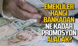 Emekliler hangi bankadan ne kadar promosyon alabilecek?