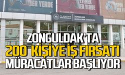 Zonguldak’ta 200 işsize iş fırsatı: Başvurular 26 Eylül’de başlıyor