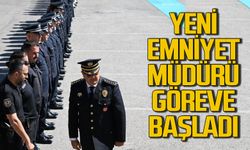 Yeni emniyet Müdürü Bülent Gürcan göreve başladı