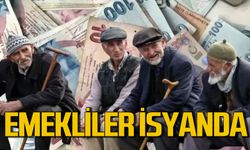 Emeklilerden hükümete tepki var!