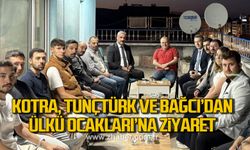 Kotra, Tunçtürk ve Bağcı’dan Ülkü Ocakları’na ziyaret