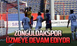 Zonguldakspor üzmeye devam ediyor