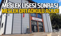 Meslek Lisesi’nden sonra Meslek Ortaokulu da açıldı