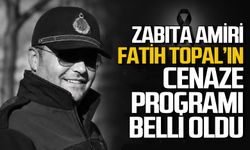 Zabıta Amiri Fatih Topal’ın cenaze programı belli oldu