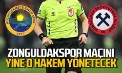 Zonguldakspor maçını yine o yönetecek!