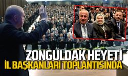 Zonguldak heyeti Genişletilmiş İl Başkanları toplantısında yerini aldı
