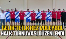 Gelik’te ilk kez Voleybol Halk Turnuvası düzenlendi