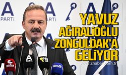 Yavuz Ağıralioğlu Zonguldak'a geliyor
