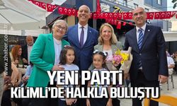 Yeni Parti Kilimli'de halkla buluştu