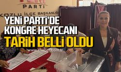 Yeni Parti Kozlu'da kongre heyecanı! Tarih belli oldu