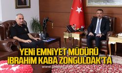 Yeni Emniyet Müdürü İbrahim Kaba'dan, Vali Hacıbektaşoğlu'na ziyaret