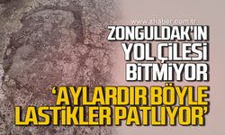 Mithatpaşa’da Yol Tepkisi: “Aylardır Böyle, Araçların Lastikleri Patlıyor”