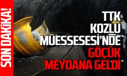 TTK Kozlu Müesesesi'nde göçük meydana geldi!