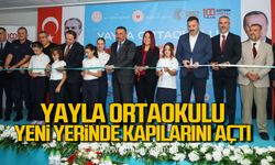 Yayla Ortaokulu’nda Çifte Heyecan! Hem Yeni Bina Açıldı Hem Ders Zili Çaldı