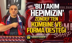 ZONDEF’ten Zonguldakspor’a kombine ve forma desteği